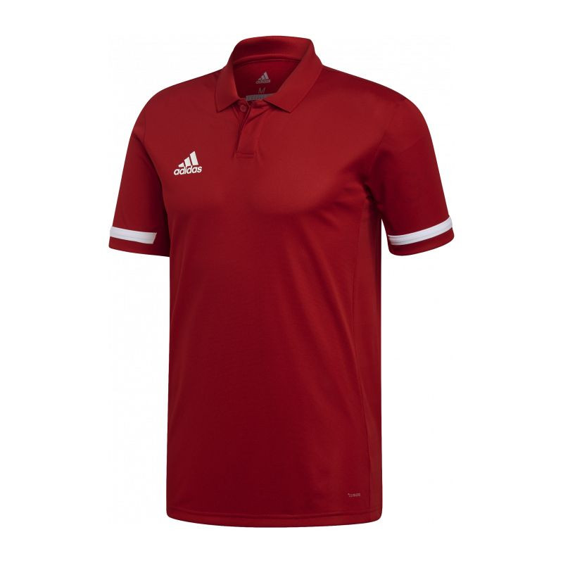 Pánské polo tričko Team 19 M DX7266 - Adidas - Pánské oblečení košile