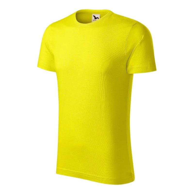 Malfini Native (GOTS) M MLI-17396 citronová košile