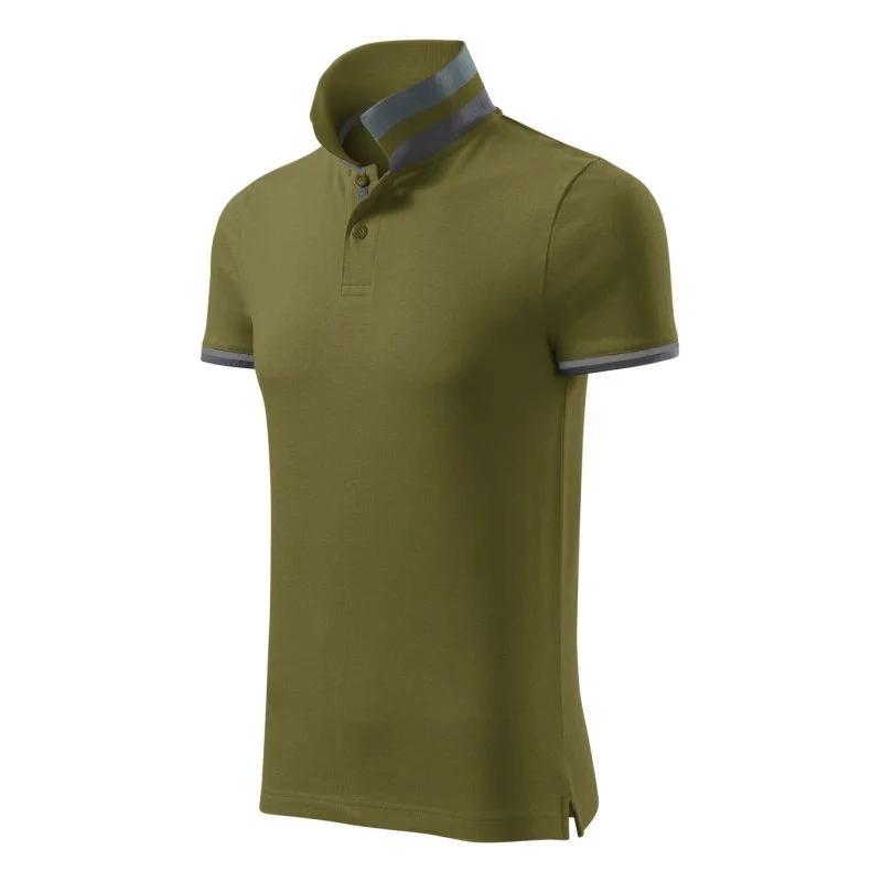 Malfini Collar Up M MLI-256A3 avokádově zelená polokošile