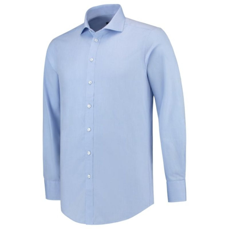 Malfini Fitted Stretch Shirt M MLI-T23TC blue pánské - Pánské oblečení košile