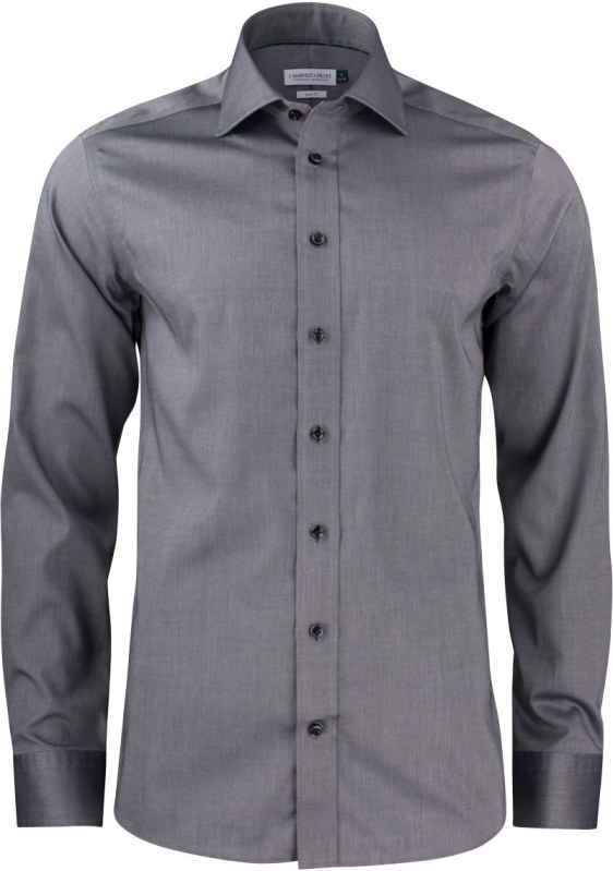 J.Harvest & Frost GB 01 Slim Men Nežehlivá košile s dlouhým rukávem 63.0102 grey