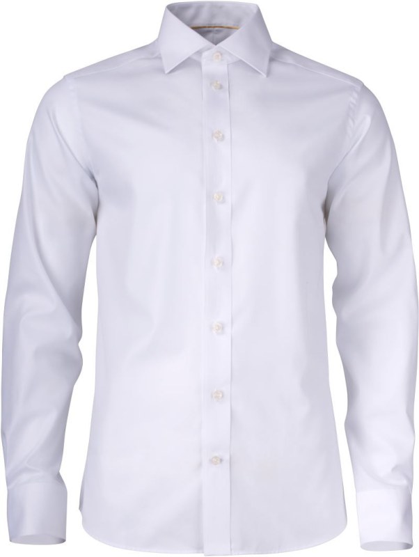 J.Harvest & Frost YB 50 Regular Men Keprová košile s dlouhým rukávem 63.5001 white