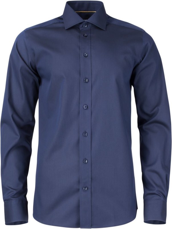 J.Harvest & Frost YB 50 Regular Men Keprová košile s dlouhým rukávem 63.5001 navy