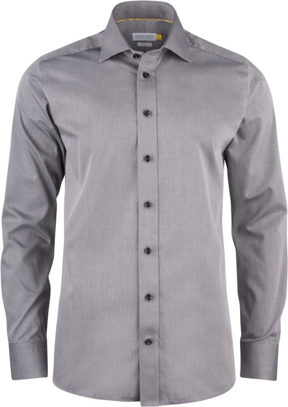 J.Harvest & Frost YB 50 Regular Men Keprová košile s dlouhým rukávem 63.5001 grey