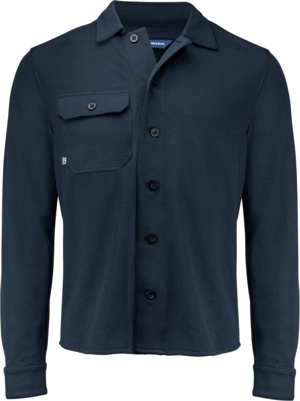 Cutter & Buck Advantage Leisure Shirt Men Volnočasová košile 68.2414 dark navy - Pánské oblečení košile