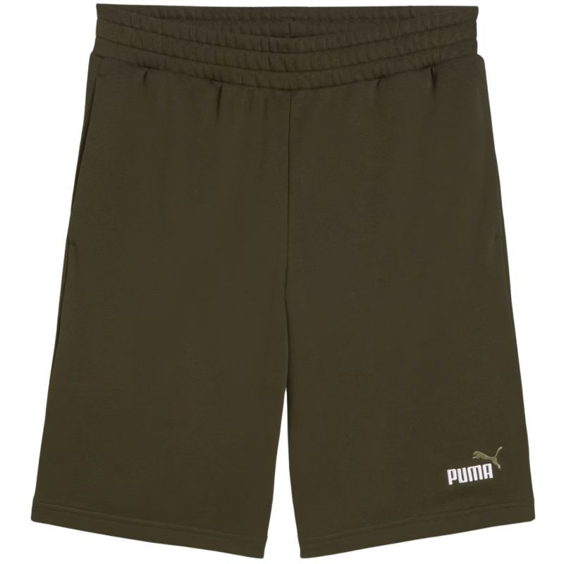 Pánské šortky M 684715 70 tmavě zelené - Puma