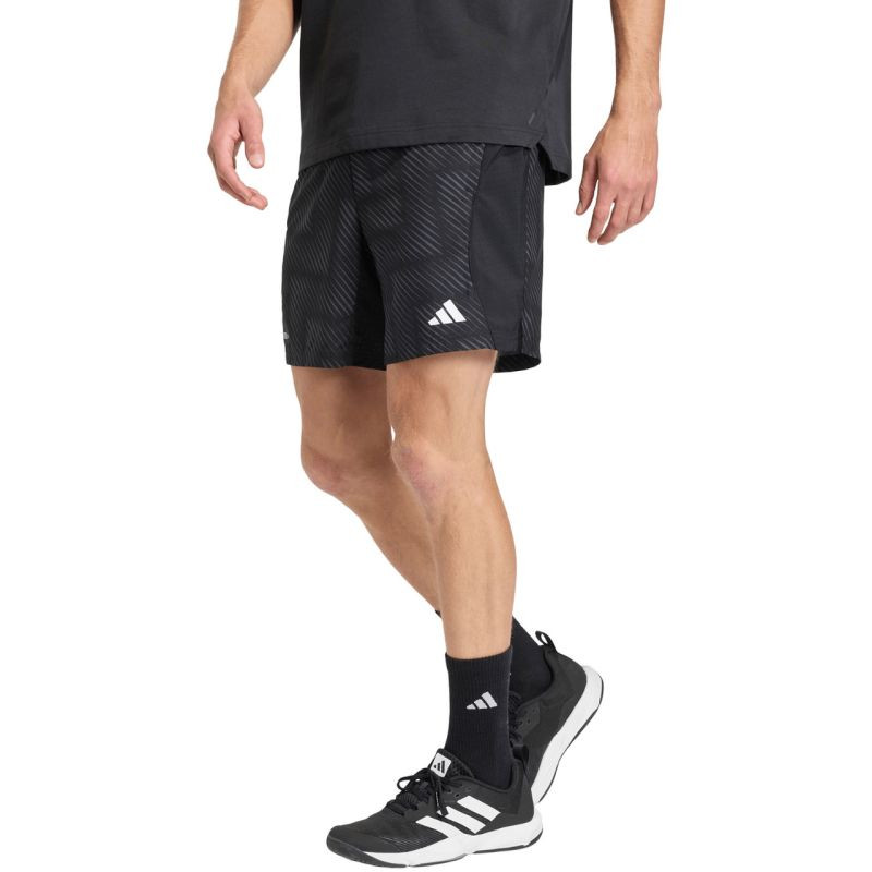 Pánské šortky adidas Tech Intensity Aop black KB3123