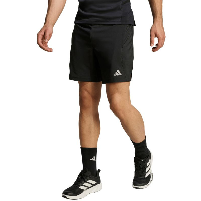 Pánské šortky adidas Tech Apparel black JM8132 - Pánské oblečení kraťasy