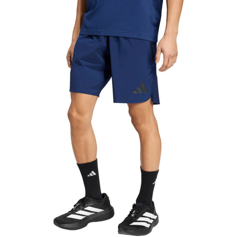 Pánské šortky adidas Tiro Travel Woven navy blue KE8370 - Pánské oblečení kraťasy