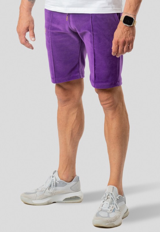 TRES AMIGOS WEAR Short W009-SKK Light Purple - Pánské oblečení kraťasy