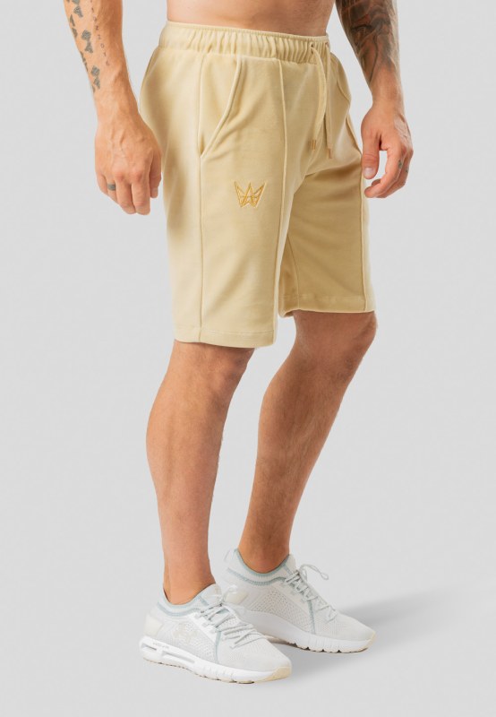 TRES AMIGOS WEAR Short W010-SKK Beige - Pánské oblečení kraťasy