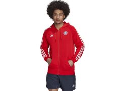 Pánská mikina DNA FZ HD M HF1356 červená - Adidas