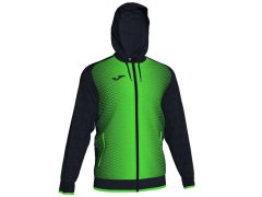 Pánská mikina Supernova 101285-117 Černá se zelenou - Joma