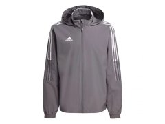 Pánská mikina M GM7389 šedo-bílá - Adidas