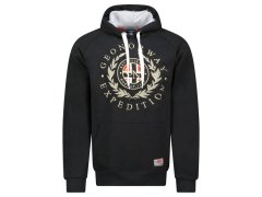 Pánská mikina Giger DB 100 M WZ3045H/GN Černá vzor - Geographical Norway