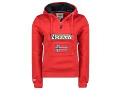 Pánská mikina WY10089H/GN Červená - Geographical Norway