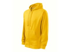 Trendy Zipper mikina pánská žlutá - Malfini