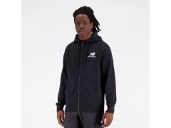 Mikina New Balance Essentials Stacked Logo Fren BK M MJ31536BK