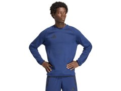 Pánská mikina adidas Tiro 26 Travel Crew navy blue KD1145 pánské barvy