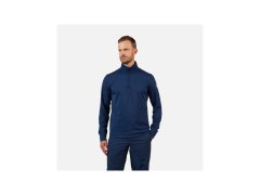 Pánská mikina ROSSIGNOL MID LAYER STRETCH HZ, tmavě modrá