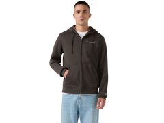 Pánská mikina Champion Hooded Full Zip Sweatshirt, hnědá, 221794 GS509