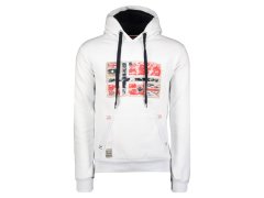 Pánská mikina Geographical Norway GPEPE 2 MEN 100 EO BS2 (WT1874H/GN-WHITE)