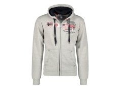 Pánská mikina Geographical Norway GORMA MEN 100 EO +BS (WT1880H/GN-BLENDED GREY)