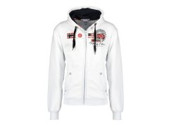 Pánská mikina Geographical Norway GORMA MEN 100 EO +BS (WT1880H/GN-WHITE)