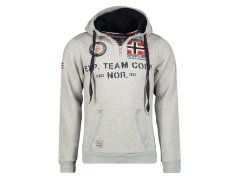 Pánská mikina Geographical Norway GOPTAINE MEN 100 EO BS2 (WT1885H/GN-LIGHT GREY)