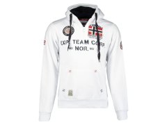 Pánská mikina Geographical Norway GOPTAINE MEN 100 EO BS2 (WT1885H/GN-WHITE)