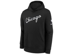 Fleecová mikina s kapucí Nike NBA Chicago Bulls EZ2B7FELN-BUL