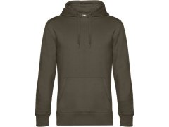 B&C KING Hooded_° Pánská mikina s kapucí 01.U02K khaki