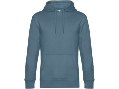 B&C KING Hooded_° Pánská mikina s kapucí 01.U02K nordic blue