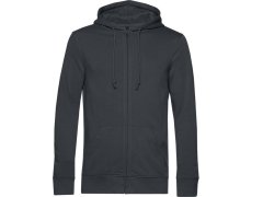 B&C Inspire Zipped Hood_° Pánská mikina s kapucí 01.U35B asphalt