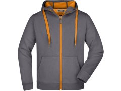 Daiber JN 355 Pánská mikina Doubleface 02.0355 carbon/orange