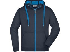 Daiber JN 355 Pánská mikina Doubleface 02.0355 navy/aqua