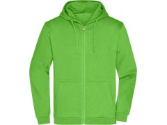 Daiber JN 756 Pánská mikina s kapucí 02.0756 lime green