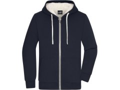 Daiber JN 1320 Pánská mikina s kapucí "Sherpa" 02.1320 navy/nature
