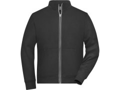 Daiber JN 1810 Pánská pracovní mikina Doubleface - Solid 02.1810 black