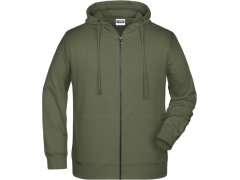 Daiber 8026 Pánská mikina s kapucí 02.8026 olive