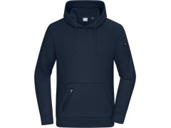 Daiber 8046 Pánská interlock mikina s&nbsp;kapucí 02.8046 navy