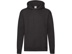 Fruit of the Loom Premium Hooded Sweat Pánská mikina s kapucí 16.2152 black