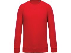 Kariban K 480 Pánská raglánová mikina z bio bavlny 20.K480 red