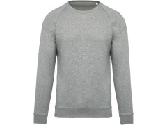 Kariban K 480 Pánská raglánová mikina z bio bavlny 20.K480 grey heather