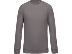 Kariban K 480 Pánská raglánová mikina z bio bavlny 20.K480 storm grey