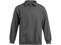 Promodoro 5050 Pánska mikina s 1/4 zipem "Troyer" 40.5050 graphite