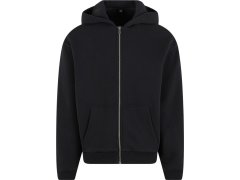 Build your Brand BY 285 Pánská mikina s kapucí z těžké bavlny "Fluffy" 56.0285 black