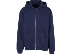 Build your Brand BY 285 Pánská mikina s kapucí z těžké bavlny "Fluffy" 56.0285 navy