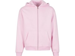 Build your Brand BY 285 Pánská mikina s kapucí z těžké bavlny "Fluffy" 56.0285 soft pink