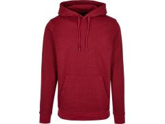 Build your Brand BB 001 Pánská mikina s kapucí 56.B001 burgundy